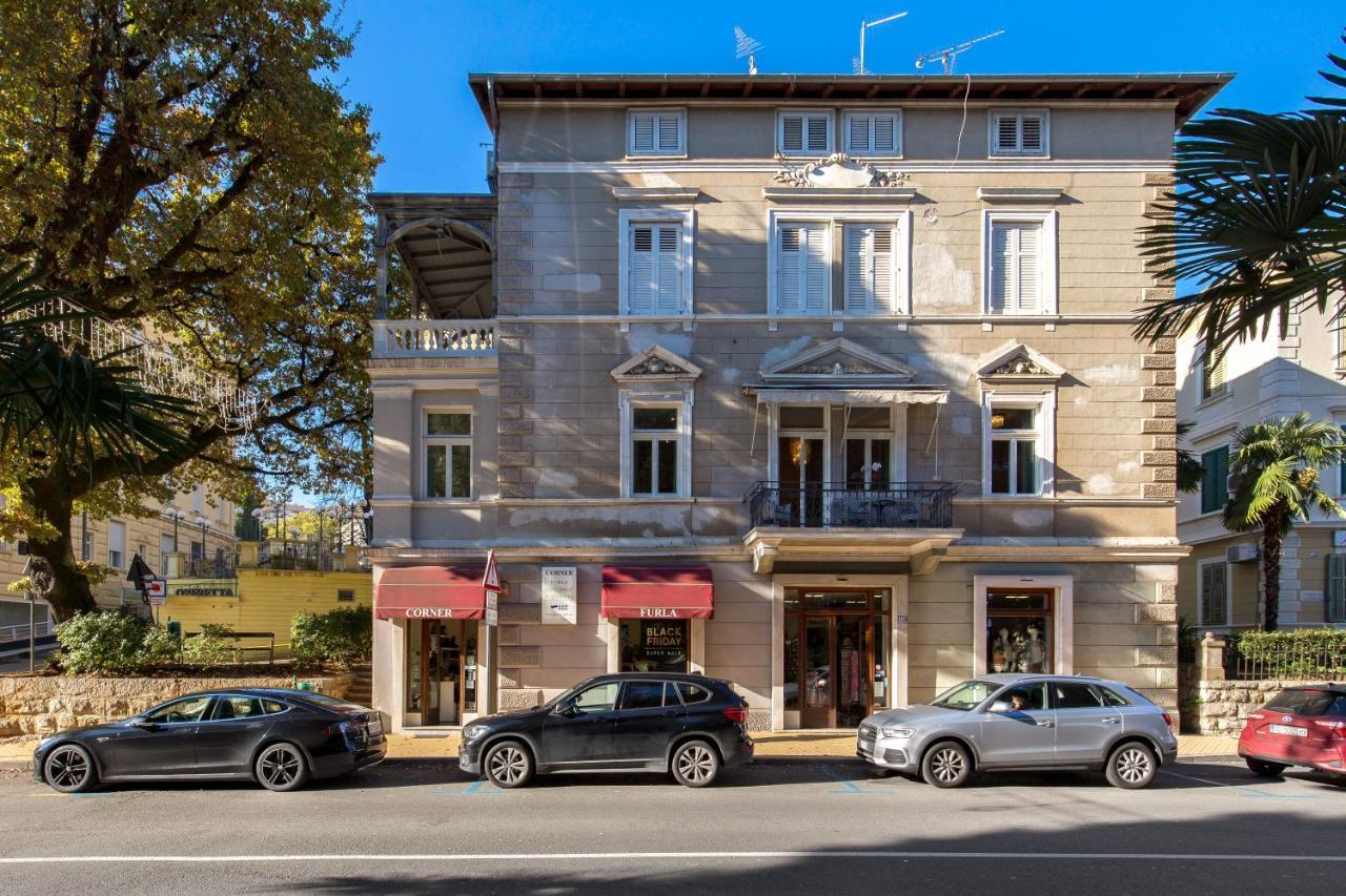 Villa Sokol Apartments Opatija center Esterno foto