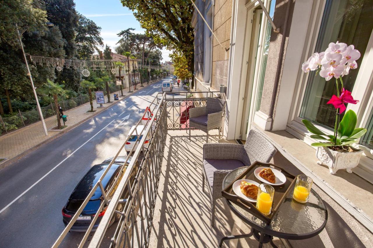 Villa Sokol Apartments Opatija center Esterno foto
